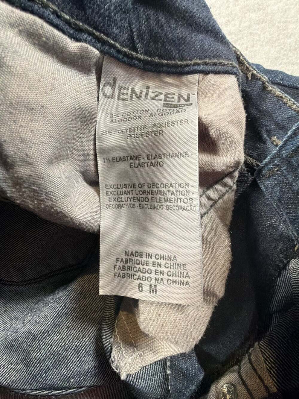 Denizen from Levi's Women's Dark Wash Boot Cut Jeans - Picture 7 of 10